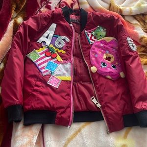 Custom made shopkins jacket Size Small